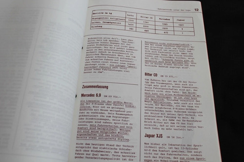1976 porsche report vergleich - 1976,